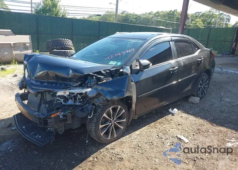 2018 Toyota Corolla Se z USA, uszkodzony, nr VIN 2T1BURHE0JC016966